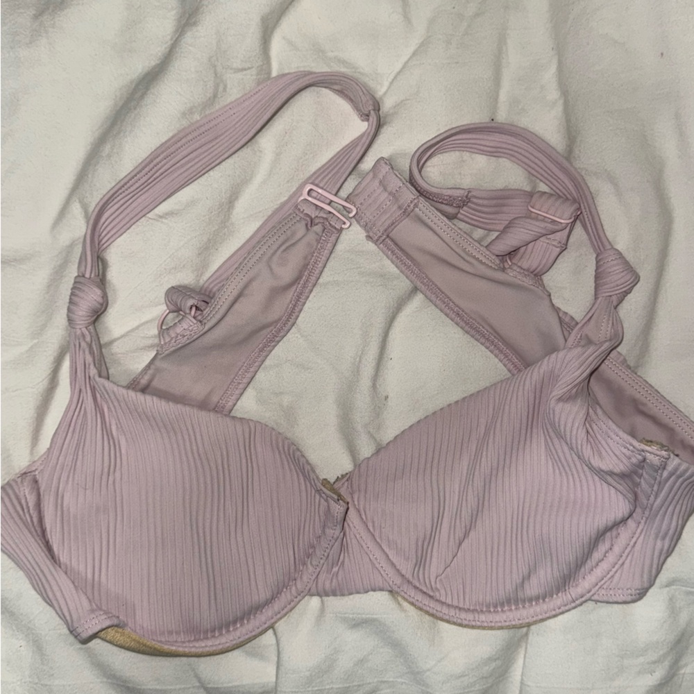 Light pink bikini top